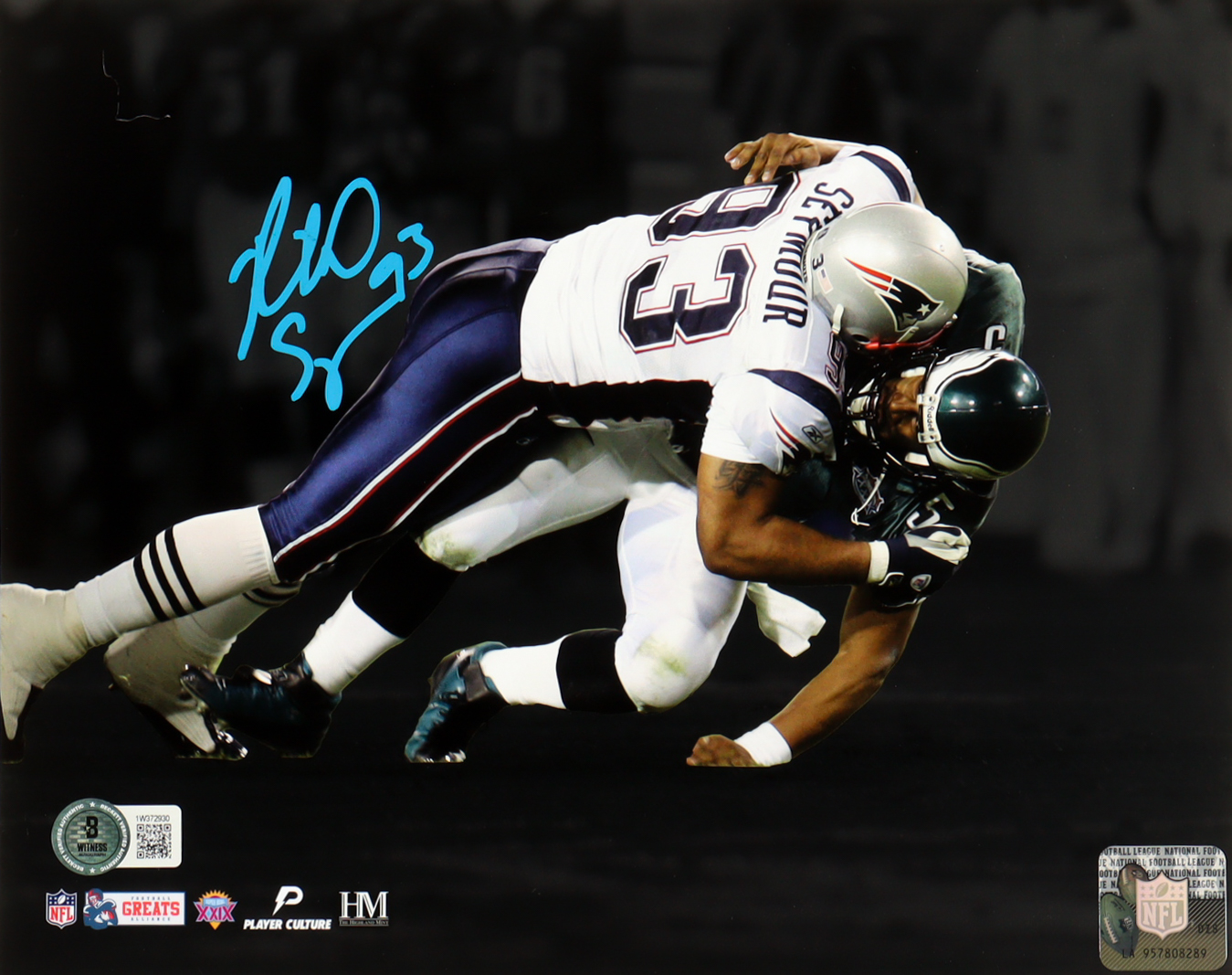 Richard Seymour Signed Patriots 8x10 Photo (Beckett) at PristineAuction.com Richard Seymour Signed Patriots 8x10 Photo (Beckett) at PristineAuction.com