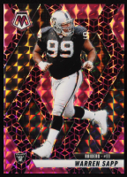 Warren Sapp 2025 Panini Mosaic Mosaic Pink Spectris FOTL #68 #06/13 at PristineAuction.com