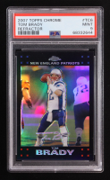 Tom Brady 2007 Topps Chrome Refractor #TC-6 (PSA 9) at PristineAuction.com