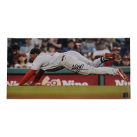 Will Benson Signed Reds 10x20 Photo (Playball Ink) at PristineAuction.com