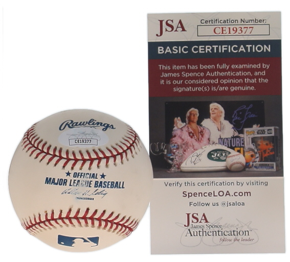 Pat Borders Signed OML Baseball (JSA) at PristineAuction.com Pat Borders Signed OML Baseball (JSA) at PristineAuction.com