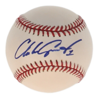 Charles Gipson Signed OML Baseball (JSA) at PristineAuction.com