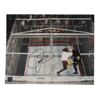 Mankind Signed WWE 11x14 Photo (Playball Ink) at PristineAuction.com