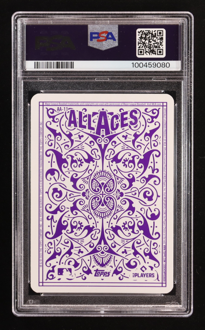 Shohei Ohtani 2023 Topps All Aces #AA-11 (PSA 9) at PristineAuction.com Shohei Ohtani 2023 Topps All Aces #AA-11 (PSA 9) at PristineAuction.com