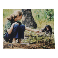 Jane Goodall Signed 8x10 Photo Inscribed "My Very Best Wishes" (PSA) at PristineAuction.com