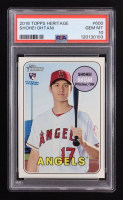 Shohei Ohtani 2018 Topps Heritage #600 RC (PSA 10) at PristineAuction.com
