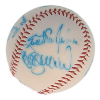 Los Angeles Dodgers Greats | Dodgers Logo Baseball Signed By (7) with Dusty Baker, Pedro Guerrero, Lou Johnson (JSA) at PristineAuction.com Los Angeles Dodgers Greats | Dodgers Logo Baseball Signed By (7) with Dusty Baker, Pedro Guerrero, Lou Johnson (JSA) at PristineAuction.com