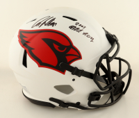 Anquan Boldin Signed Cardinals Full-Size Authentic On-Field Helmet Inscribed "2003 Offense ROY" (Beckett) at PristineAuction.com