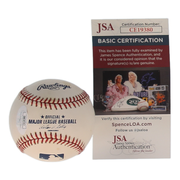 Jeff Nelson Signed OML Baseball (JSA) at PristineAuction.com Jeff Nelson Signed OML Baseball (JSA) at PristineAuction.com