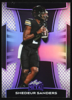 Shedeur Sanders 2025 Leaf Metal #158 #32/149 RC at PristineAuction.com