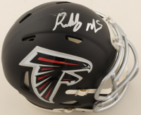Roddy White Signed Falcons Speed Mini Helmet (Beckett) at PristineAuction.com