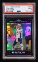 Tom Brady 2007 Topps Chrome Refractor #TC-6 (PSA 9) at PristineAuction.com