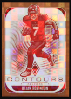 Bijan Robinson 2025 Panini Phoenix Contours Bronze Pandora #2 #054/125 at PristineAuction.com