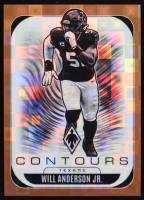 Will Anderson Jr. 2025 Panini Phoenix Contours Bronze Pandora #13 #023/125 at PristineAuction.com