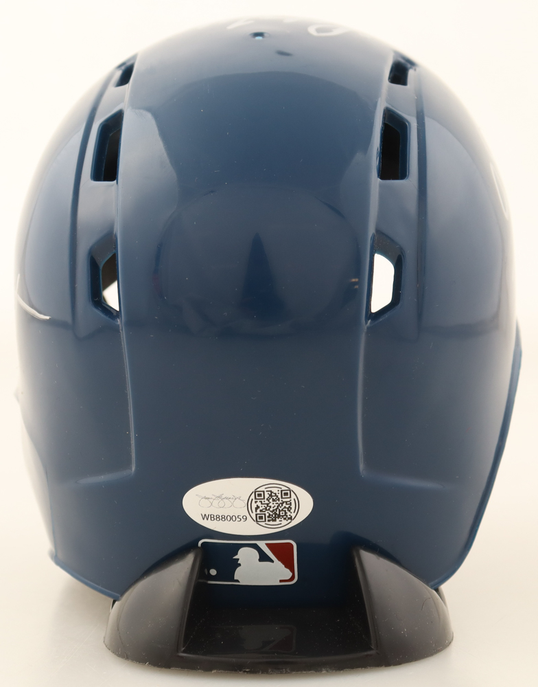 Indians Legends Mini Helmet Signed By (6) With Jason Kipnis, Greg Swindell, Otis Nixon, Pat Tabler (JSA) at PristineAuction.com Indians Legends Mini Helmet Signed By (6) With Jason Kipnis, Greg Swindell, Otis Nixon, Pat Tabler (JSA) at PristineAuction.com