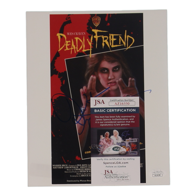 Kristy Swanson "Deadly Friend" 8x10 Photo (JSA) at PristineAuction.com Kristy Swanson "Deadly Friend" 8x10 Photo (JSA) at PristineAuction.com