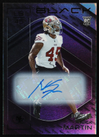 Nick Martin 2025 Panini Black Rookies Autographs #158 #087/199 RC at PristineAuction.com