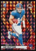 Cam Skattebo 2025 Panini Mosaic Mosaic Camo Red #305 RC at PristineAuction.com