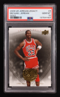 Michael Jordan 2009-10 Upper Deck Jordan Legacy Gold #8 (PSA 10) at PristineAuction.com
