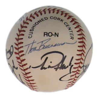 Chicago Cubs HoFers and Greats | ONL Baseball Signed by (8) with Ryne Sandberg, Andre Dawson, Frank Castillo (JSA) at PristineAuction.com Chicago Cubs HoFers and Greats | ONL Baseball Signed by (8) with Ryne Sandberg, Andre Dawson, Frank Castillo (JSA) at PristineAuction.com