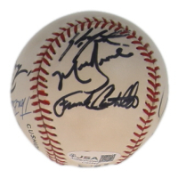 Chicago Cubs HoFers and Greats | ONL Baseball Signed by (8) with Ryne Sandberg, Andre Dawson, Frank Castillo (JSA) at PristineAuction.com