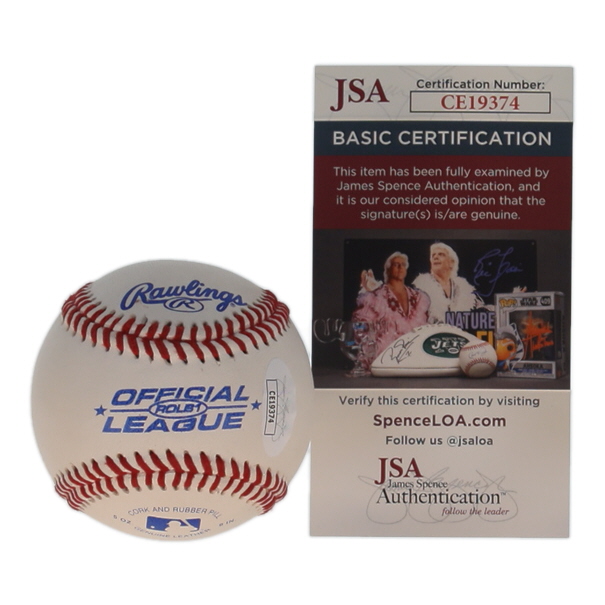 Jose Offerman Signed OL Baseball (JSA) at PristineAuction.com Jose Offerman Signed OL Baseball (JSA) at PristineAuction.com
