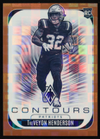 TreVeyon Henderson 2025 Panini Phoenix Contours Bronze Pandora #22 #039/125 RC at PristineAuction.com
