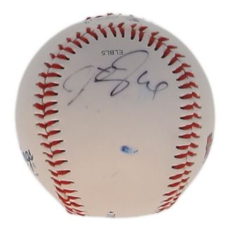 Martin Prado Signed OML Braves Logo Baseball (JSA) at PristineAuction.com Martin Prado Signed OML Braves Logo Baseball (JSA) at PristineAuction.com