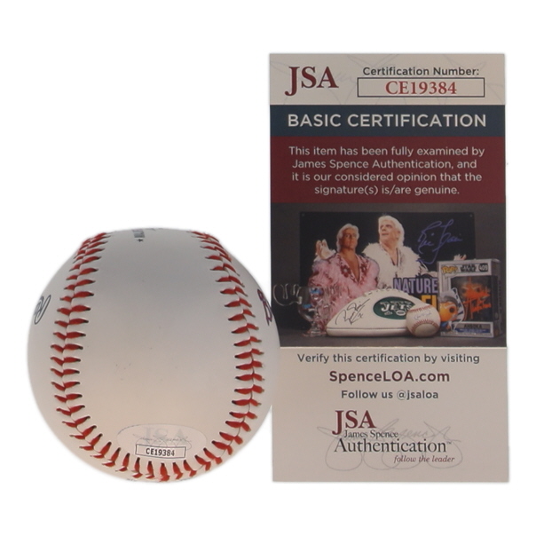 Martin Prado Signed OML Braves Logo Baseball (JSA) at PristineAuction.com Martin Prado Signed OML Braves Logo Baseball (JSA) at PristineAuction.com