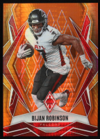 Bijan Robinson 2025 Panini Phoenix Orange Hyper #112 #80/99 at PristineAuction.com
