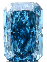 2.00 Carats Lab Grown BLUE Diamond Loose VS1 | Estimated Retail Value: $3,600 (UGL & IGI Certs) at PristineAuction.com
