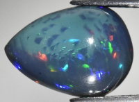 4.36 Carats Natural Black Opal Loose at PristineAuction.com