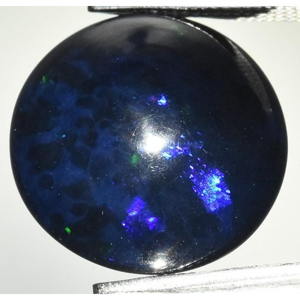 5.10 Carats Natural Black Opal Loose at PristineAuction.com