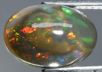 3.83 Carats Natural Black Opal Loose at PristineAuction.com