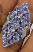4.70 Carats Natural Tanzanite Ring | $2,600 Estimated Retail Value (UGL Cert) at PristineAuction.com