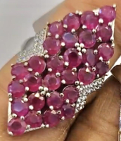 7.82 Carats Natural Ruby Ring | $2,200 Estimated Retail Value (UGL Cert) at PristineAuction.com