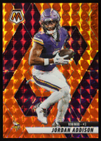 Jordan Addison 2025 Panini Mosaic Mosaic Orange #88 #192/199 at PristineAuction.com