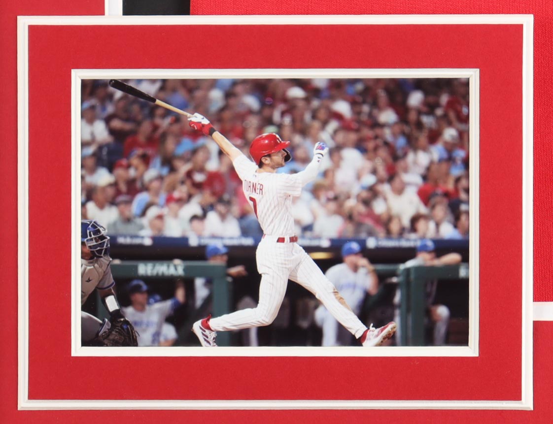 Trea Turner Signed Custom Framed Jersey Display (JSA) at PristineAuction.com Trea Turner Signed Custom Framed Jersey Display (JSA) at PristineAuction.com