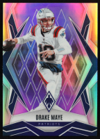 Drake Maye 2025 Panini Phoenix Silver #111 at PristineAuction.com