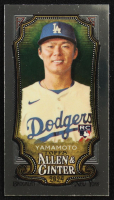 Yoshinobu Yamamoto 2024 Topps Allen and Ginter Chrome Mini #201 RC at PristineAuction.com