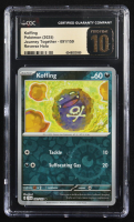 Koffing 2025 Pokemon Journey Together #091 (CGC Pristine 10) at PristineAuction.com