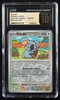 Komala 2025 Pokemon Journey Together #129 (CGC Pristine 10) at PristineAuction.com