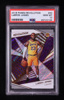 LeBron James 2018-19 Panini Revolution #40 (PSA 10) at PristineAuction.com