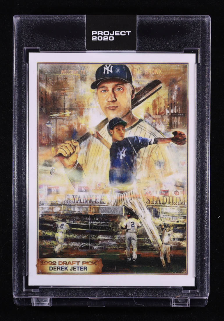 Derek Jeter 2020 Topps Project 2020 #82 / Andrew Thiele at PristineAuction.com Derek Jeter 2020 Topps Project 2020 #82 / Andrew Thiele at PristineAuction.com