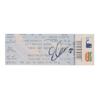 Evan Longoria Signed 2013 Rays Game Ticket (JSA) at PristineAuction.com