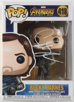 Sebastian Stan Signed "Avengers: Infinity War" #418 Bucky Barnes Bobble-Head Funko Pop! Vinyl Figure (ACOA) at PristineAuction.com