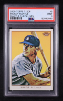 Mickey Mantle 2009 Topps 206 Checklists #5 (PSA 9) at PristineAuction.com