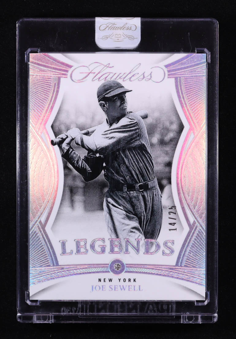 Joe Sewell 2025 Panini Flawless #83 #14/25 at PristineAuction.com Joe Sewell 2025 Panini Flawless #83 #14/25 at PristineAuction.com