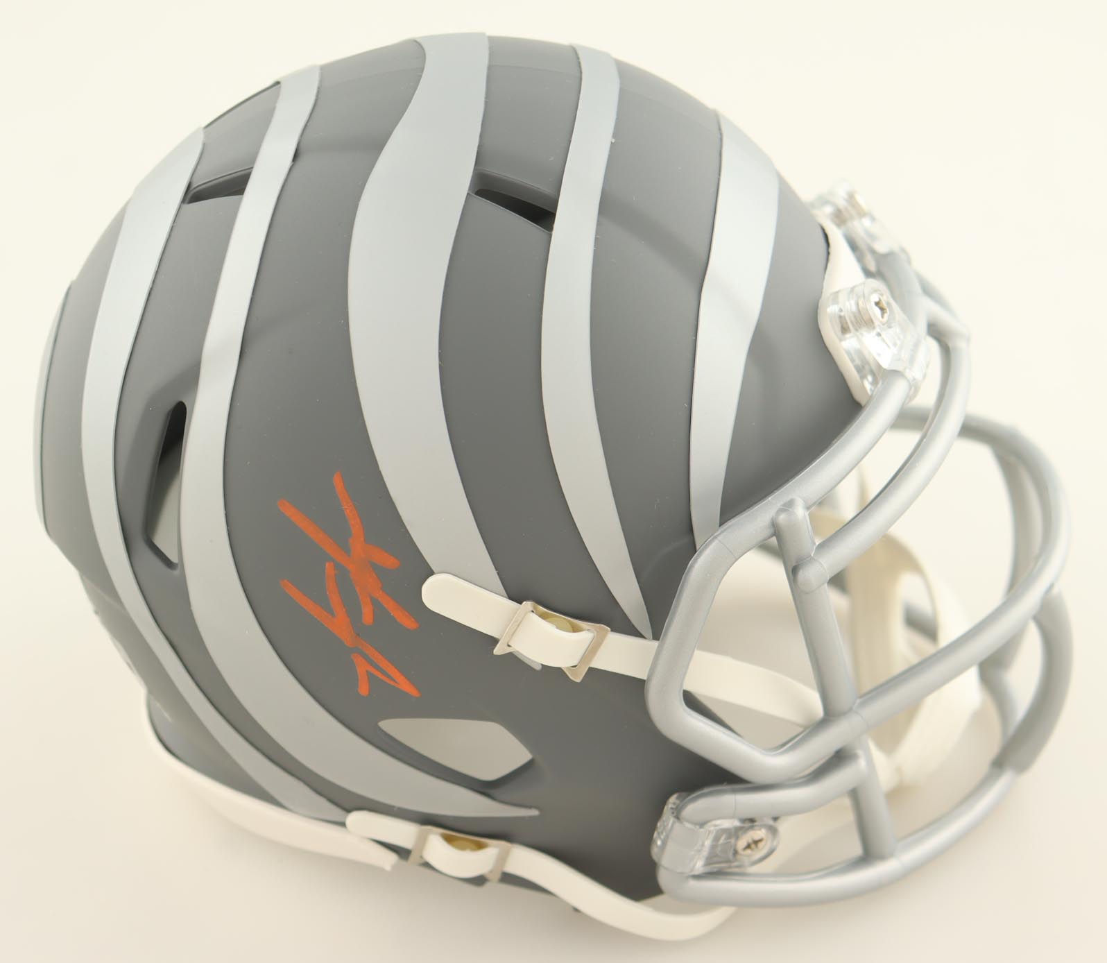 Myles Murphy Signed Bengals Slate Alternate Speed Mini Helmet (Beckett) at PristineAuction.com Myles Murphy Signed Bengals Slate Alternate Speed Mini Helmet (Beckett) at PristineAuction.com