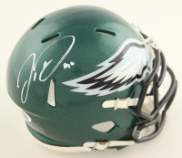 Jordan Davis Signed Eagles Speed Mini Helmet (JSA) at PristineAuction.com